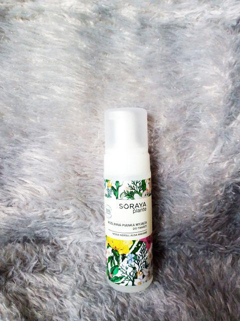 Soraya Plante, Roślinna pianka myjąca do twarzy, Woda neroli, Alga wakame