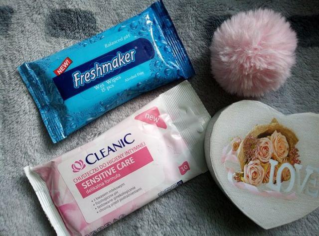 Cleanic Chusteczki do higieny intymnej, Sensitive Care