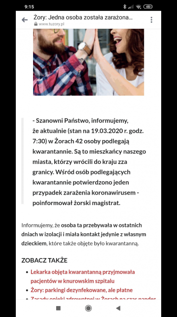 Koronawirus - zbiór przemyśleń w świetle ostatnich wydarzeń