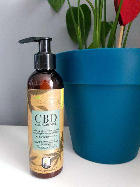Bielenda CBD, Cannabidiol, Emulsja do mycia twarzy, Nawilżająco-detoksykująca