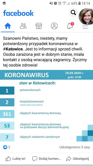 Koronawirus - zbiór przemyśleń w świetle ostatnich wydarzeń