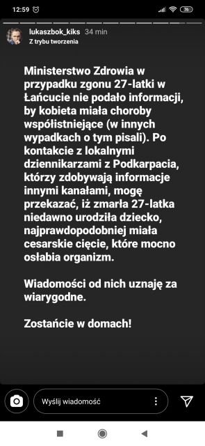 Koronawirus - zbiór przemyśleń w świetle ostatnich wydarzeń