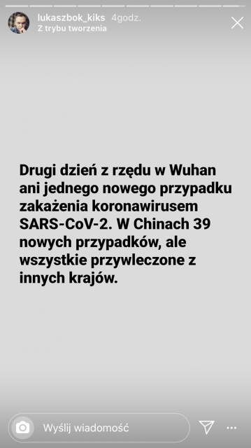 Koronawirus - zbiór przemyśleń w świetle ostatnich wydarzeń