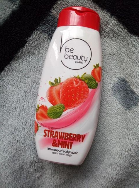BeBeauty  Żel pod prysznic, Strawberry & Mint