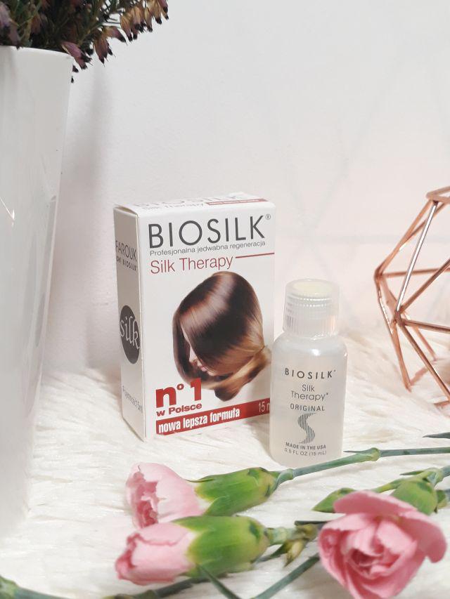 Biosilk Silk Therapy, Jedwab do włosów 