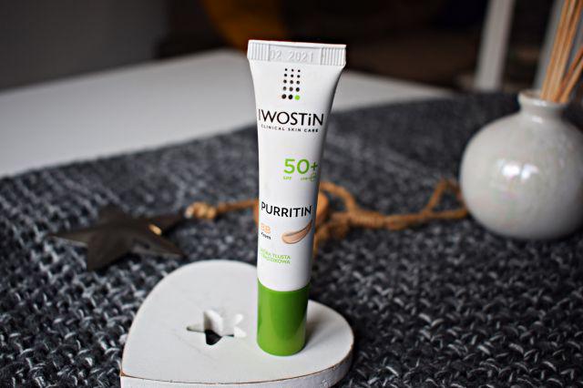 Iwostin Purritin, Krem BB, Skóra tłusta i trądzikowa, 50+