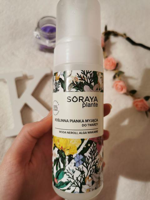 Soraya Plante, Roślinna pianka myjąca do twarzy, Woda neroli, Alga wakame