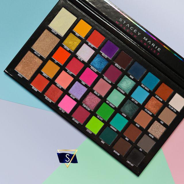 BPerfect Cosmetics Stacey Marie Carnival, XL Pro Palette, Paleta cieni do powiek