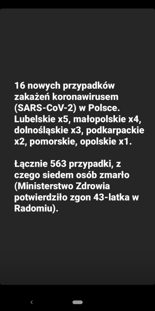 Koronawirus - zbiór przemyśleń w świetle ostatnich wydarzeń