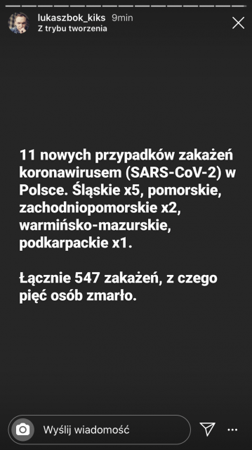 Koronawirus - zbiór przemyśleń w świetle ostatnich wydarzeń