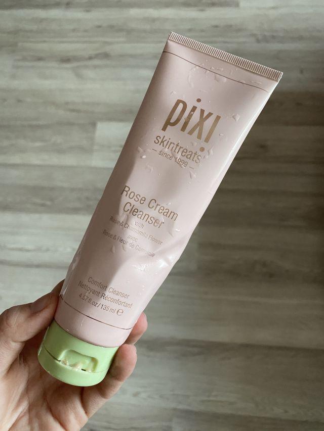 Pixi Krem myjący do twarzy, Skintreats, Rose Cream Cleanser, Rose & Chamomile Flower