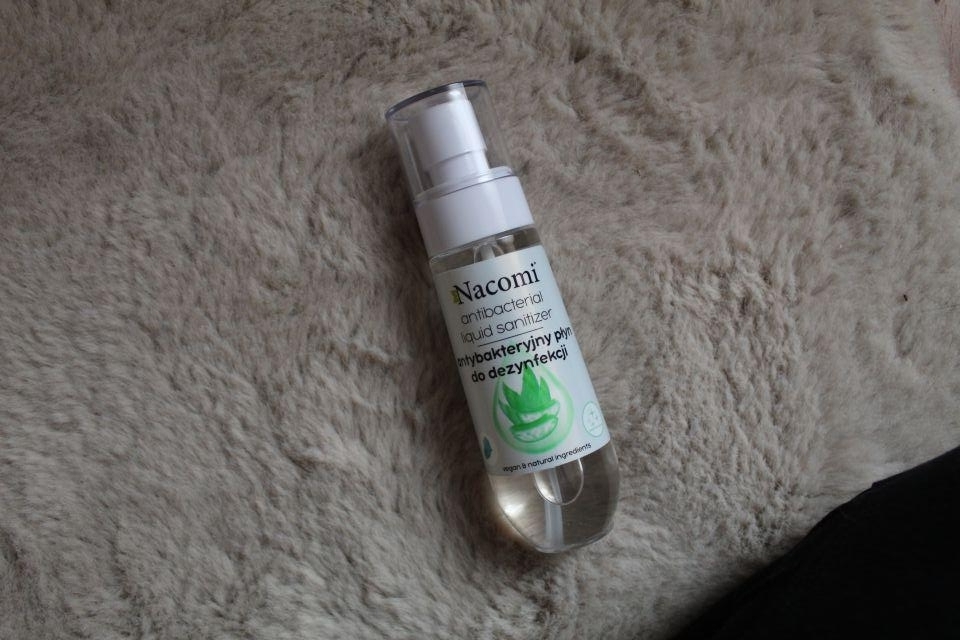 Nacomi Płyn do dezynfekcji dłoni, Antybakteryjny 