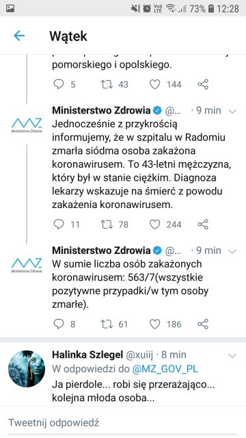 Koronawirus - zbiór przemyśleń w świetle ostatnich wydarzeń