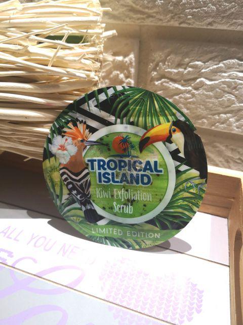 Marion Tropical Island, Peeling do twarzy, Złuszczajacy, Kiwi
