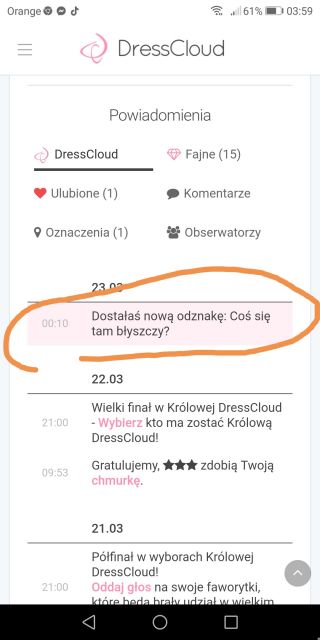 Odznaki DC lista