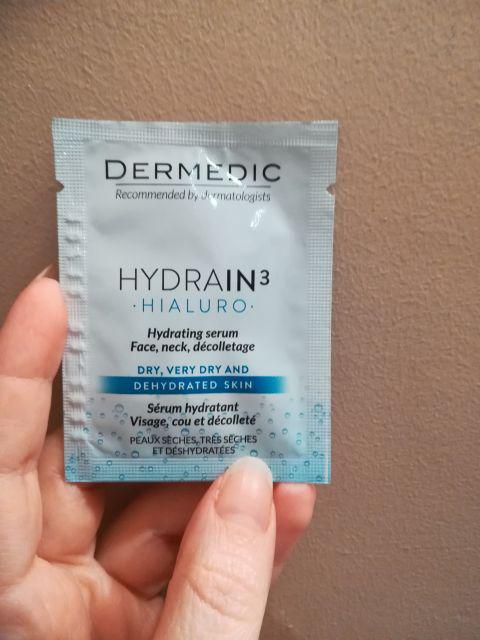 Dermedic Hydrain 3 Hialuro, Serum do twarzy, Nawadniające, Skóra odwodniona, Sucha i bardzo sucha