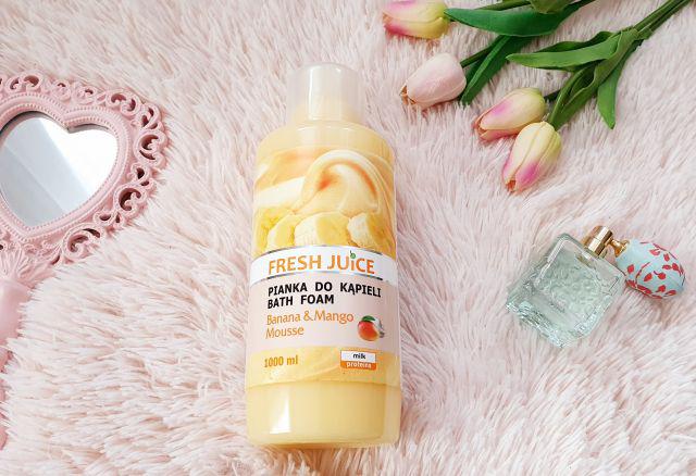 Fresh Juice Pianka do kąpieli, Banana & Mango