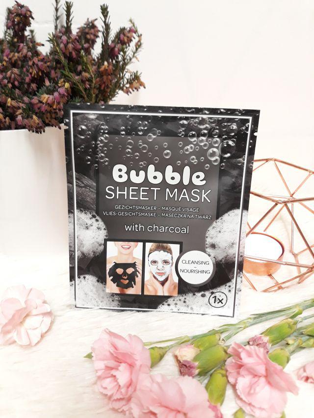 Mascot Europe Bubble Sheet Mask, Maseczka do twarzy, Bąbelkowa, Charcoal
