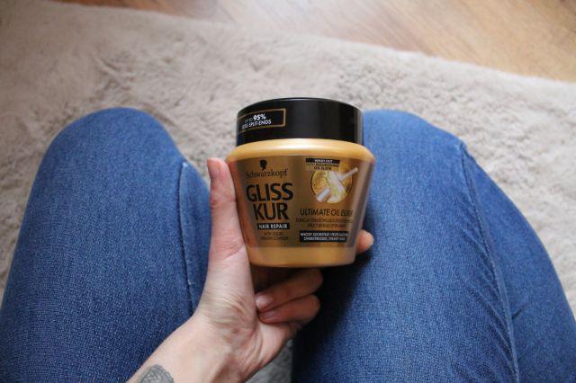 Schwarzkopf Gliss Kur, Ultimate Oil Elixir, Maska do włosów wzmacniająca strukturę