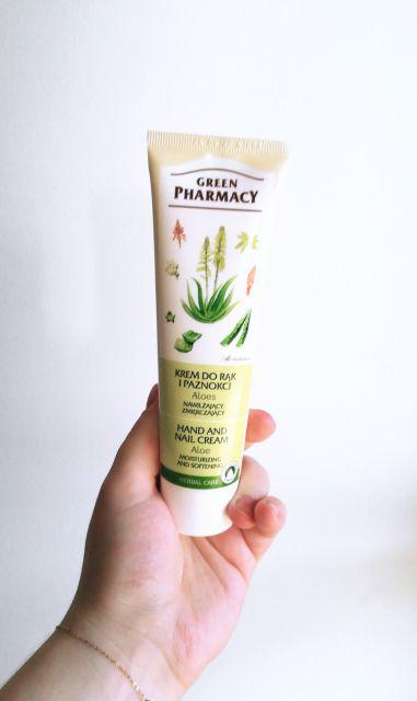 Green pharmacy, Krem do rąk i paznokci, aloes
