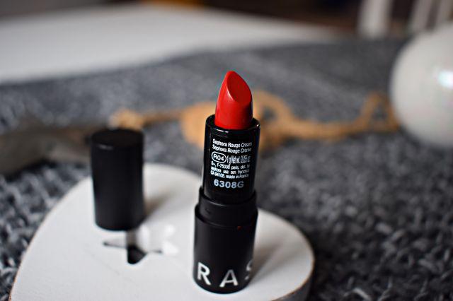 Sephora Pomadka do ust, Rouge Crème, Kremowa, nr R04 The Red