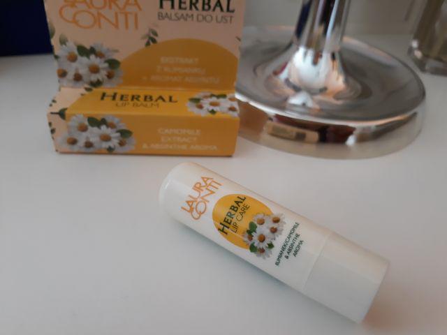 Laura Conti Herbal Lip Care, Balsam do ust, rumianek i absynt