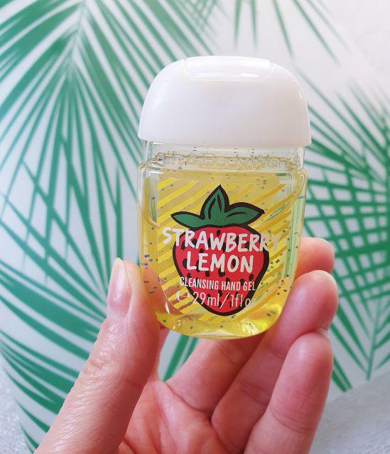 Bath & Body Works Żel antybakteryjny, Strawberry Lemon