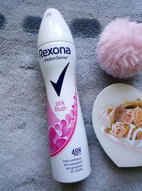 Rexona Antyperspirant w sprayu MotionSense, Pink Blush