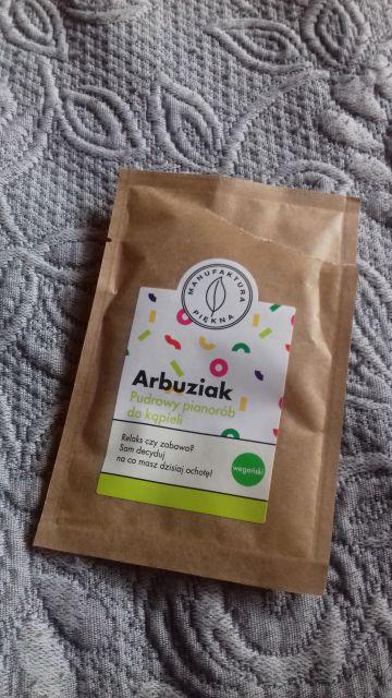 Marba Cosmetics Manufaktura Piękna, Pudrowy pianorób do kąpieli, Arbuziak