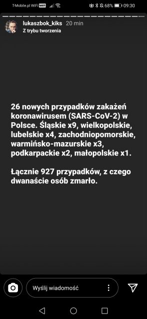 Koronawirus - zbiór przemyśleń w świetle ostatnich wydarzeń