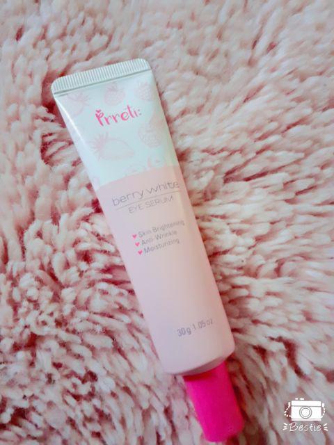 Prreti Serum pod oczy, Berry White Eye Serum, Rozjaśniające