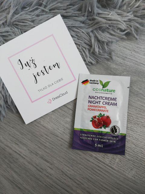 Cosnature Krem do twarzy, Na noc, Granat