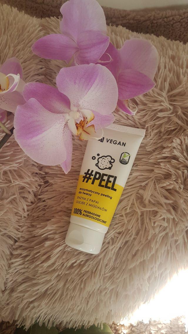 AA Vegan, #Peel, Peeling do twarzy, Enzymatyczny, Enzym z papai i olejek z migdałów