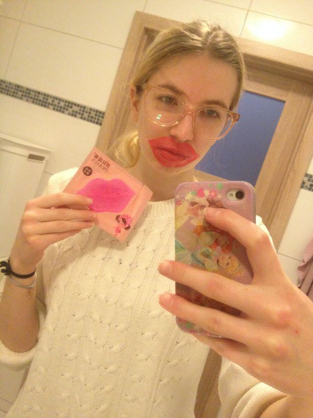 Maseczka kolagenowa do ust Pilaten