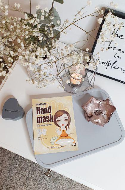 The Orchid Skin Maska do rąk w rękawiczkach, Orchid Flower, Hand Mask