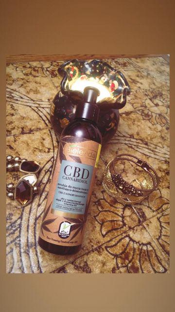 Bielenda CBD, Cannabidiol, Emulsja do mycia twarzy, Nawilżająco-detoksykująca
