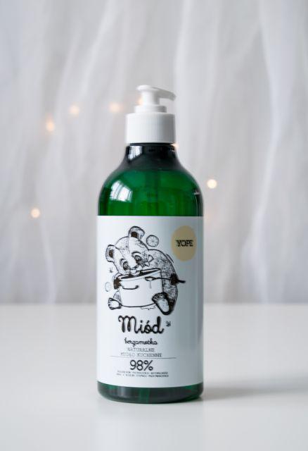 YOPE Mydło w płynie, Kuchenne, Miód i Bergamotka