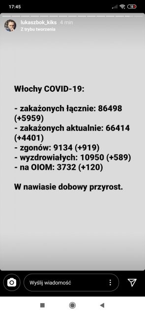 Koronawirus - zbiór przemyśleń w świetle ostatnich wydarzeń