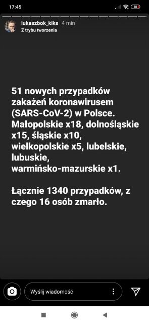Koronawirus - zbiór przemyśleń w świetle ostatnich wydarzeń