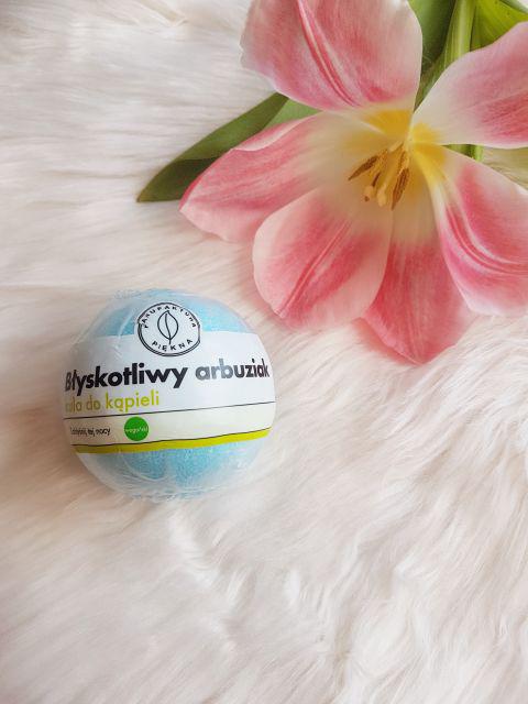 Marba Cosmetics Manufaktura Piękna, Kula do kąpieli, Musująca, Błyskotliwy arbuziak