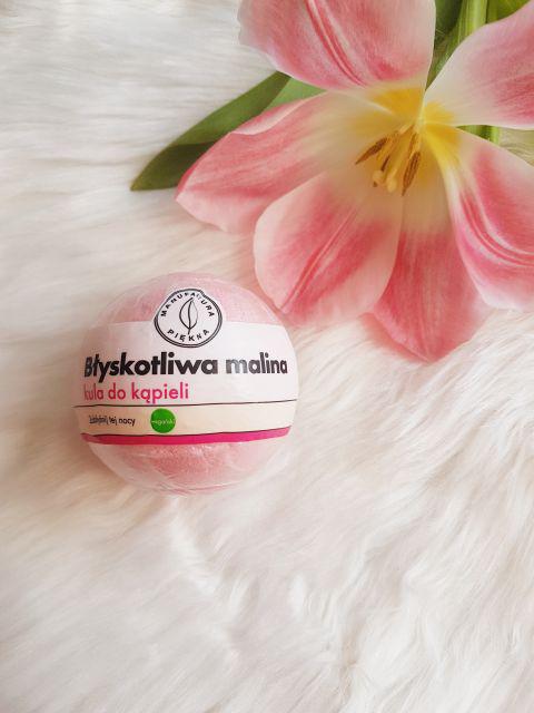 Marba Cosmetics Manufaktura Piękna, Kula do kąpieli, Musująca, Błyskotliwa malina