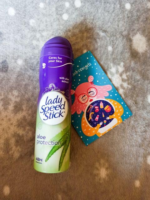 Lady Speed Stick Antyperspirant w sprayu, Aloe Protect