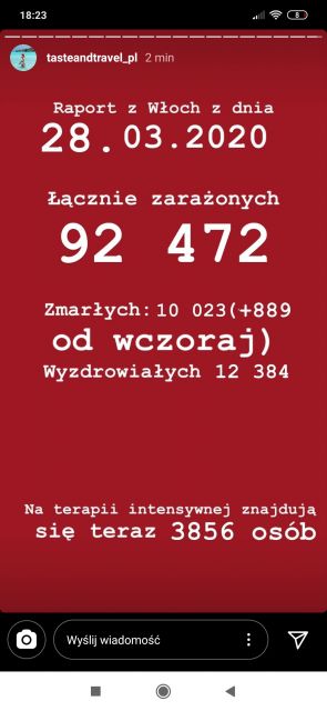 Koronawirus - zbiór przemyśleń w świetle ostatnich wydarzeń