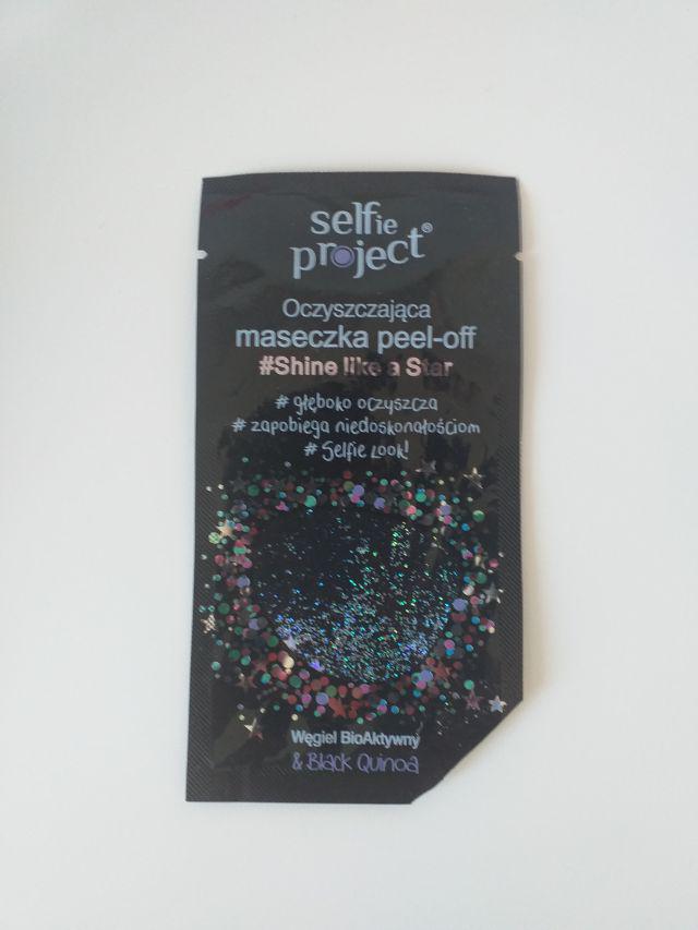 Selfie Project Maska do twarzy, Peel-off, Oczyszczająca, #Shine like a Star