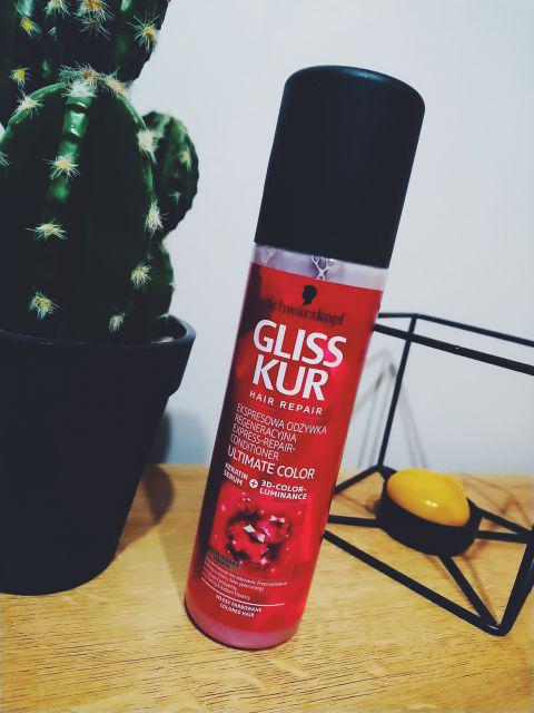 Schwarzkopf Gliss Kur, Ultimate Color, Odżywka do włosów w sprayu