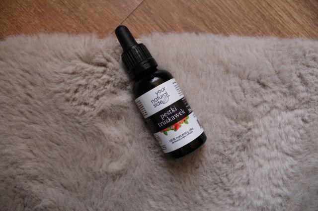 Your Natural Side Olej do twarzy, ciała i włosów, 100% naturalny, Pestki truskawki