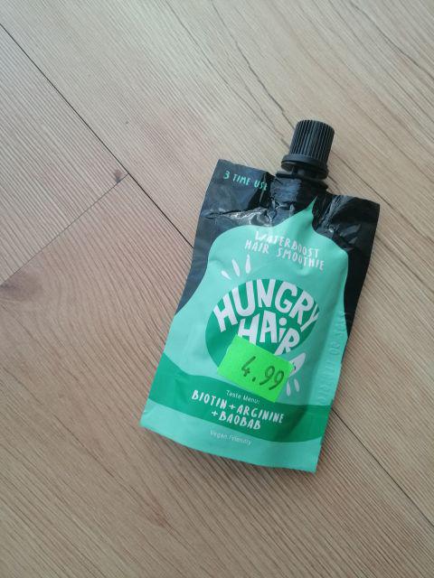 Hungry Hair Superfoods, Maska do włosów, Smoothie, Biotyna, arginina i baobab