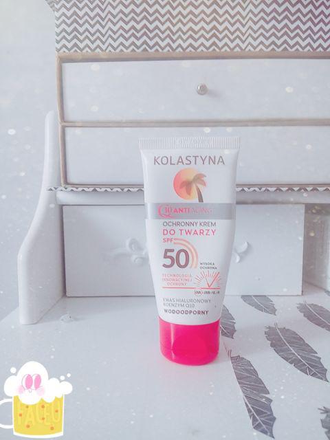 Kolastyna Krem do twarzy, Ochronny, Wodoodporny, SPF 50