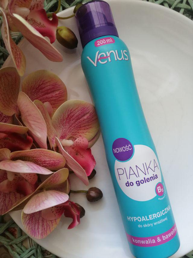 Venus Pianka do golenia, Konwalia i bawełna