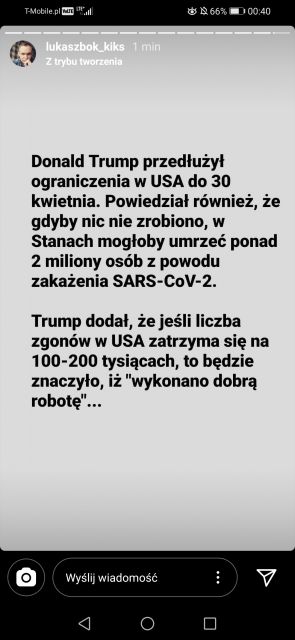 Koronawirus - zbiór przemyśleń w świetle ostatnich wydarzeń